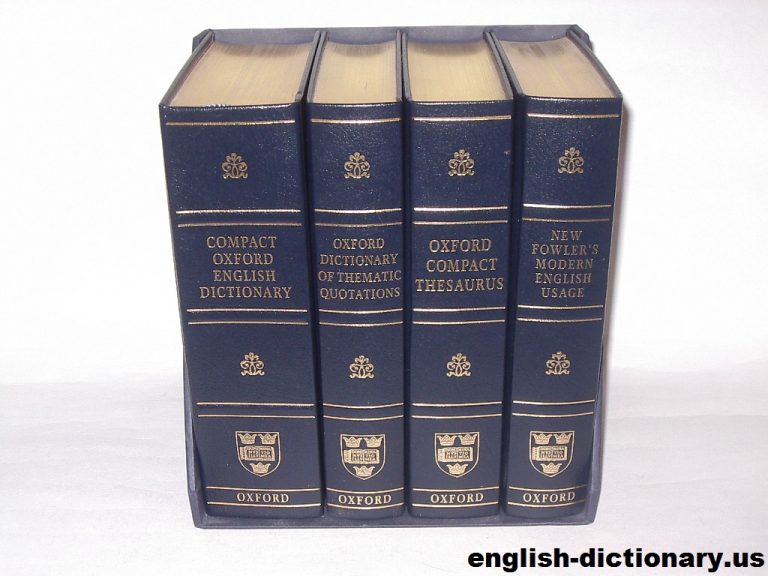 Mengulas Kamus Shorter Oxford English Dictionary