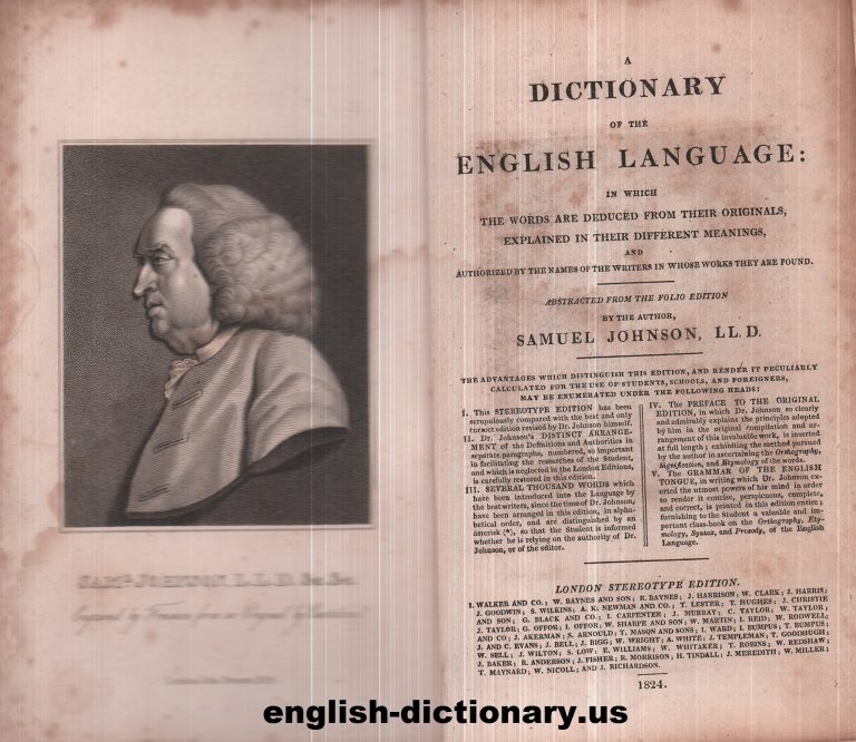Mengulas Lebih Jauh Tentang Buku Kamus A Dictionary of the English Language